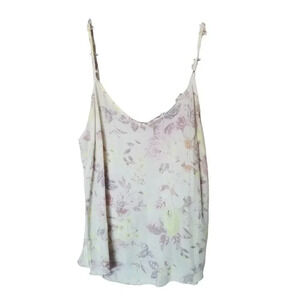 Wilfred/under Silk Floral Tank Top  S